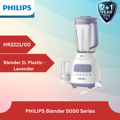 Philips Blender 5000 Series 2L Plastic - Lavender HR2221/00