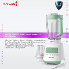 Philips Blender 5000 Series Plastik 2L HR2221/30